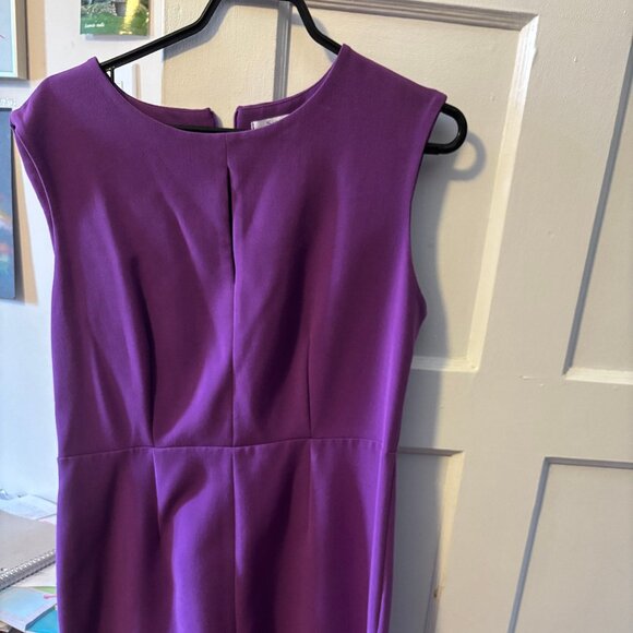 Made in Italy purple sleeveless dress - Picture 1 of 2